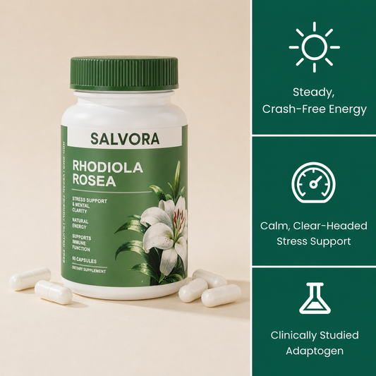 Rhodiola Rosea Capsules (500mg)