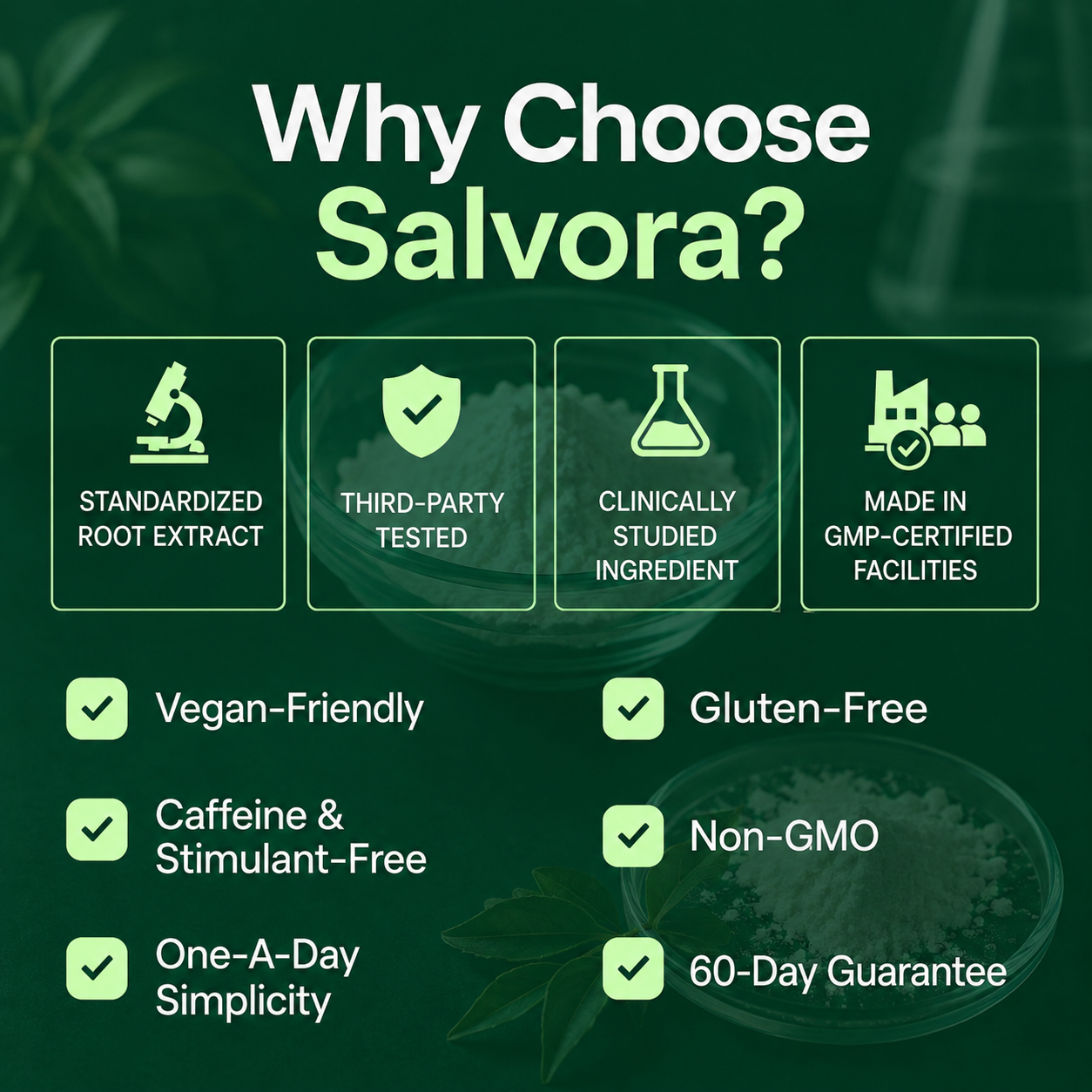 Rhodiola Rosea Capsules (500mg)